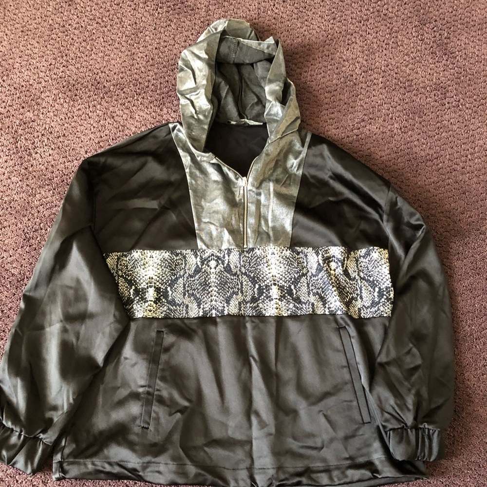 Zara quarter zip hoodie M women’s
